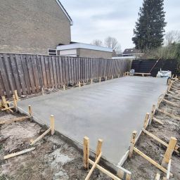 fundering en beton vloer laten storten