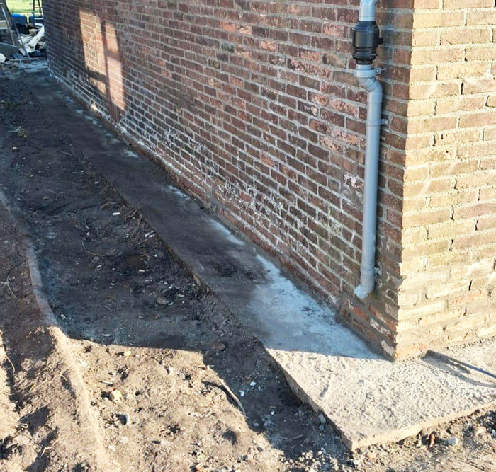 Verzakking huis oplossen