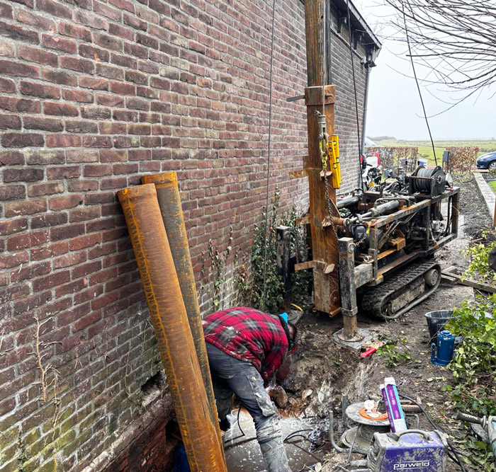Fundering laten herstellen