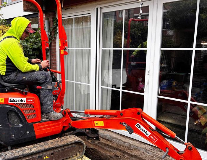 huis verzakt oplossen
